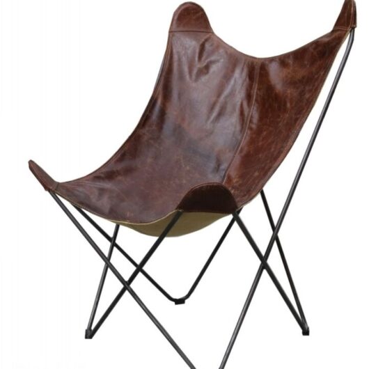 Butterfly Vintage Leather Chair