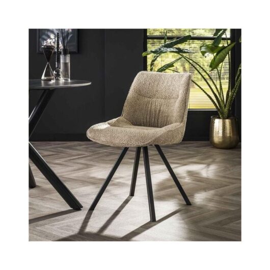 Dining Chair Finesse Boucle Beige
