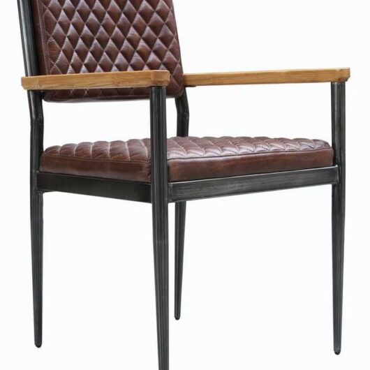 Dorset Vintage Leather Dining Chair