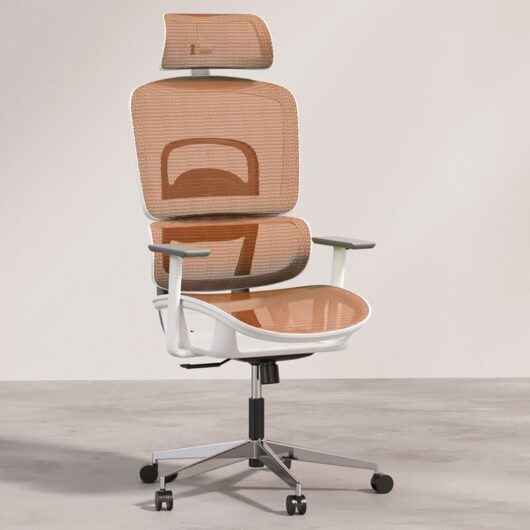 Ergonomic Office Chair with Wheels and Armrests - Keys