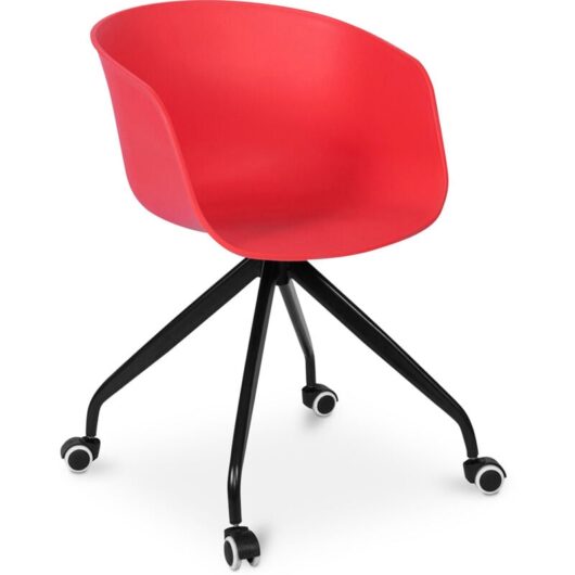 Office Chair with Armrests - Desk Chair with Castors - Guy - Joan