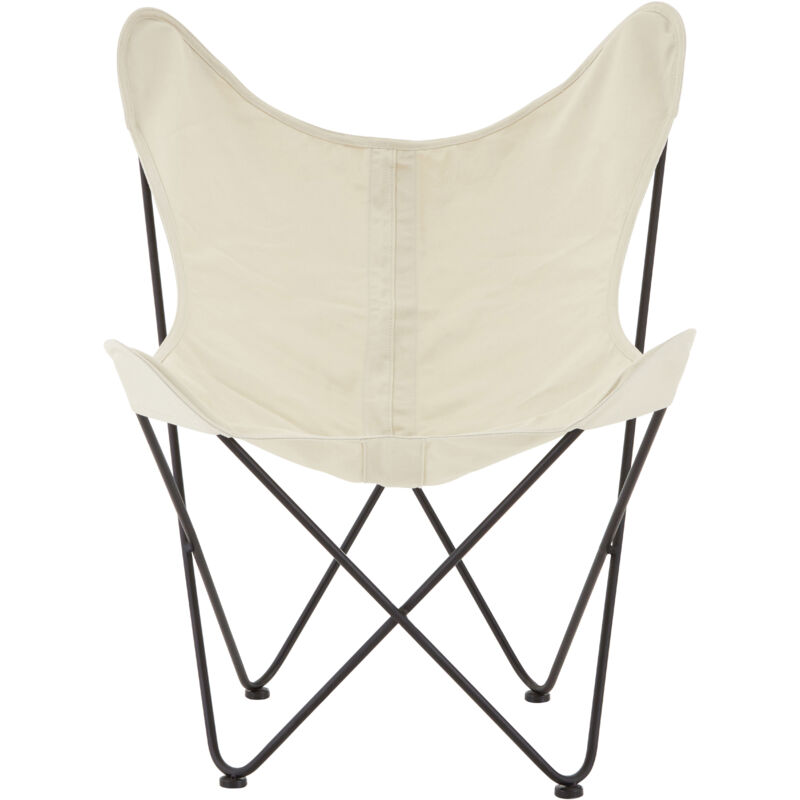 Papillon Ivory Butterfly Chair - Premier Housewares