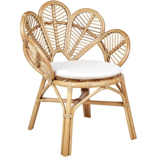 Peacock Chair Boho Indoor Garden Patio Rattan Seat Natural Florentine ii