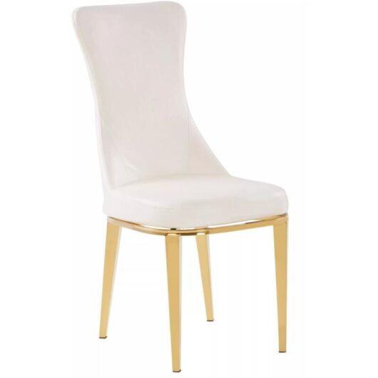 Premier Housewares Forli White Dining Chair