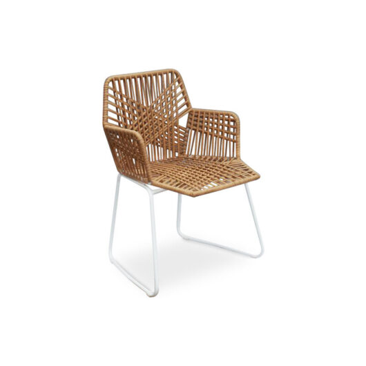 Rattan Dining Chair - Garden Chair Boho Bali Design - Tale