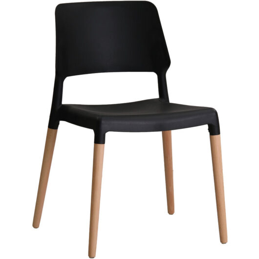 Riva Chair Black (Pack of 2)