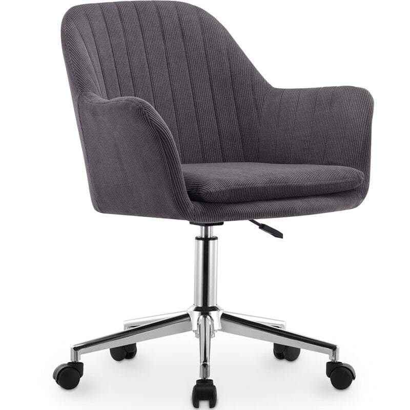 Swivel Office Chair with Armrests - Lumby