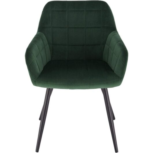Woltu - Kitchen Dining Velvet chairs Bedroom chairs Living Room Backrest chairs Green