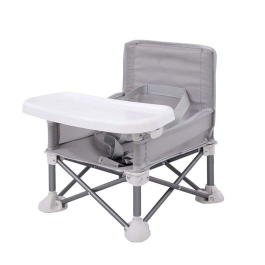Children's folding table chair, 15 kg, gray