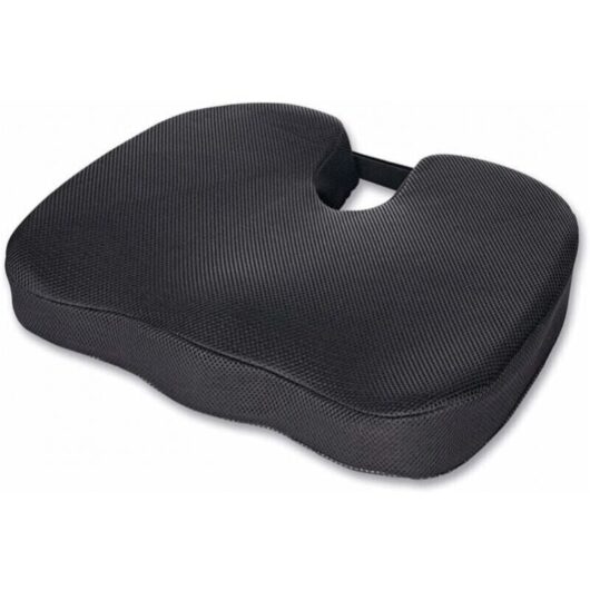Cyslmuk - Ergonomic Seat Cushion, Memory Foam, Relieves Back and Coccyx, Orthopedic Memory Foam Seat Cushion for Office Chair Car Wheelchair