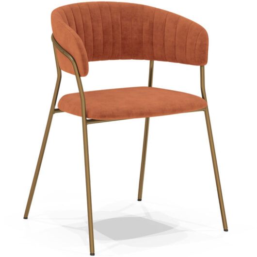 Dining chair - Upholstered in Velvet - Gruna