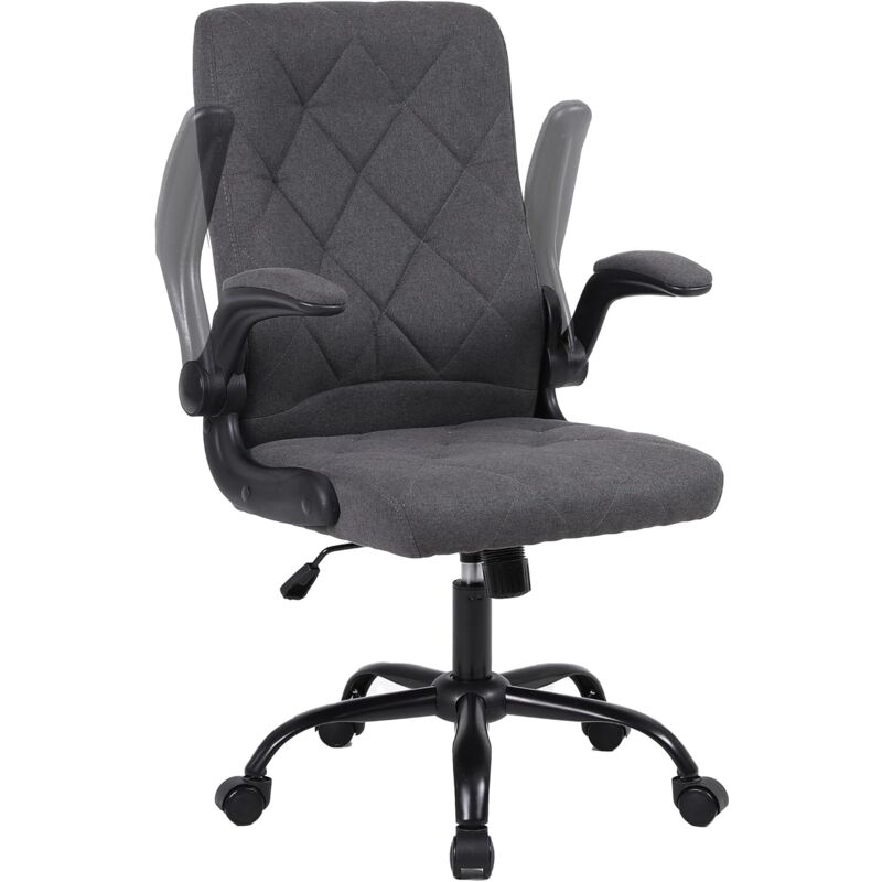 Home Office Chair Ergonomic Chair with Flip-Up Armrest