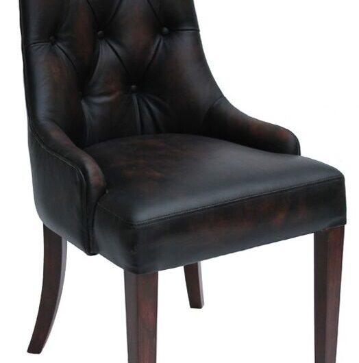 Lannister Vintage Distressed Leather Dining Chair