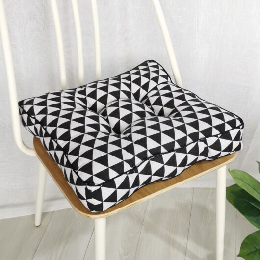 Linghhang - 40x40x10cm,Triangle)Tatami Chair Cushions Comfortable Breathable Seat Cushion Padded Seat Pads for Kids Office Garden Indoor Outdoor