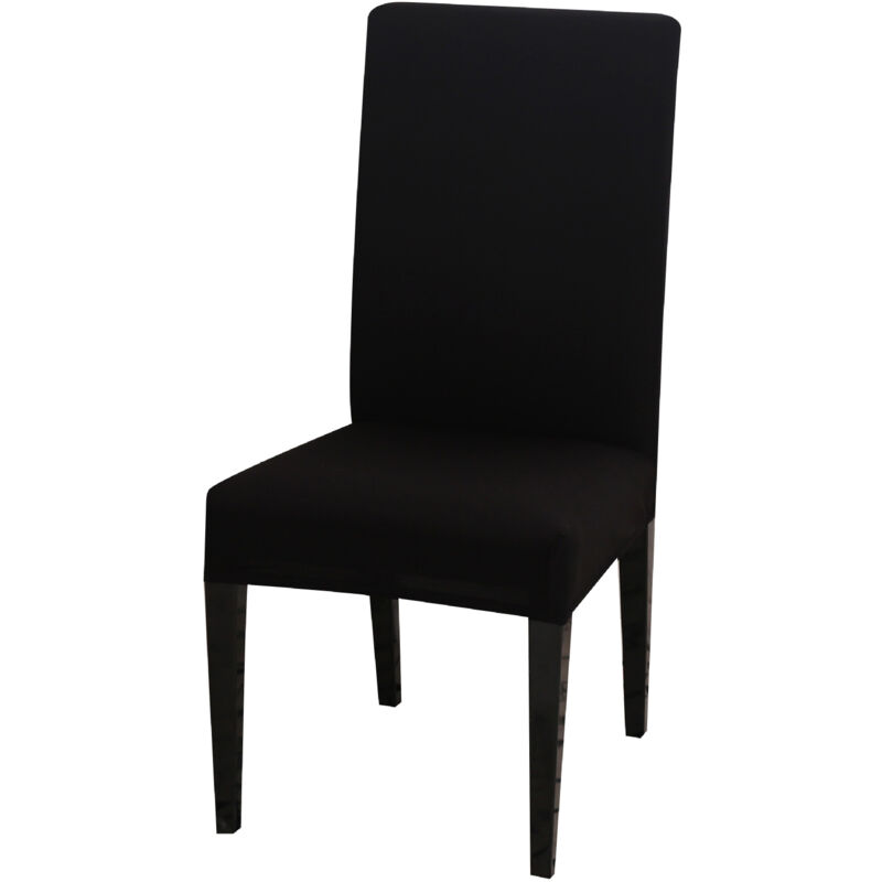 Linghhang - Black) 2 Pack Stretch Chair Covers, Universal Dining Room Chair Covers, Removable and Washable Chair Slipcovers, Suitable for Wedding,