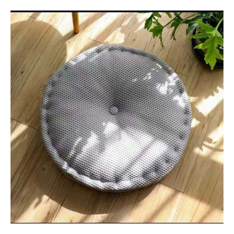 Linghhang - Chair Cushions, Chair Pads for Home Office Garden for Kitchen and Living Room Decoration 40cm (Light Grey)