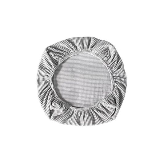 Memkey - Pack Elastic Spandex Chair Covers Washable Chair Covers for Office Chairs Dining Room Bar Wedding Party Decoration (Silver)