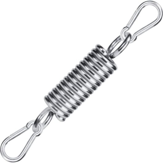 Memkey - Set of 3 Hammock Spring Hooks, 304 Stainless Steel Spring for Hanging Chair, Outdoor Chair Swing Accessories, Spring Hook