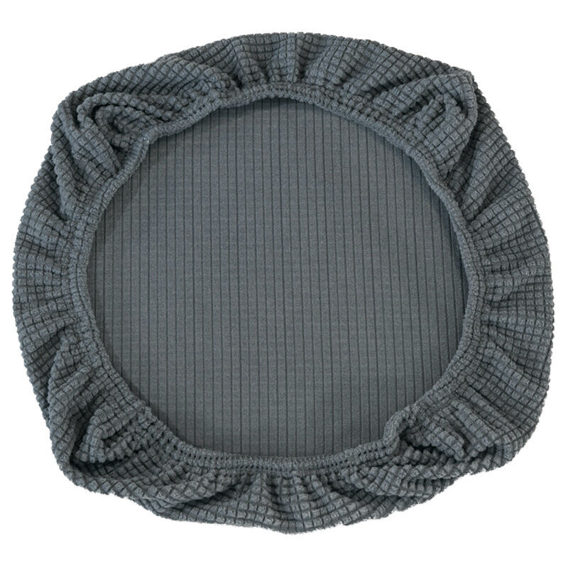 Stretch Chair Cover for Office Chairs, Swivel Chairs, Chair Cover (Dark Grey 50-65cm × 50-63cm)