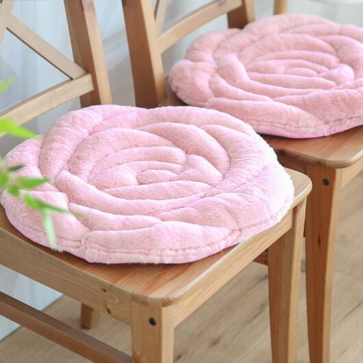 Tinor - Chair Pad, Thick Chair Cushion, Comfortable for Indoor and Outdoor Flower Shape Seat Cushion