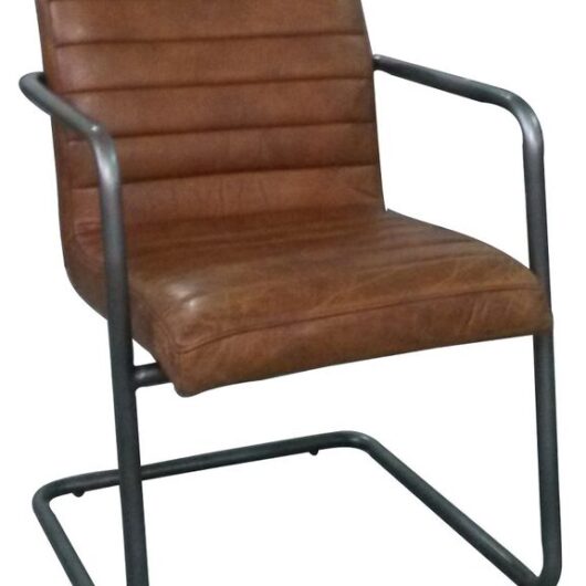 Titus Vintage Leather Dining Chair