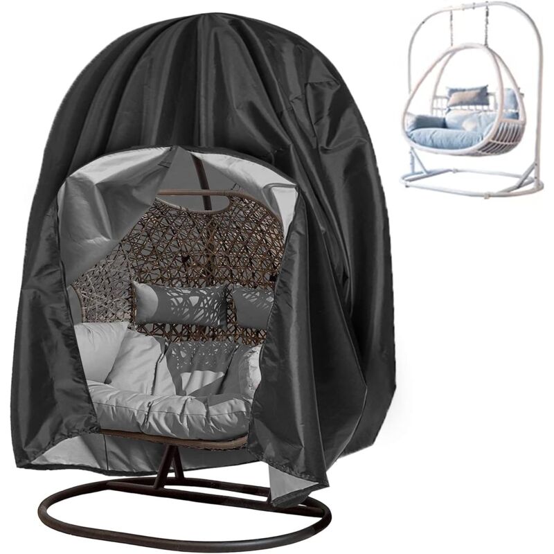 Hanging Egg Cover Outdoor xxl Two Person Hanging Chair Waterproof Cover Protection for Eggs Chair for Garden Swing Furniture
