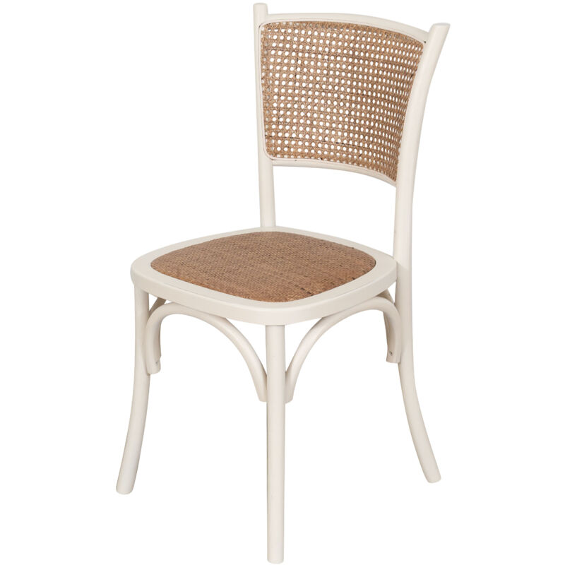 Kitchen chair 46x90x43 cm Wooden and rattan chair Rustic dining room chair Modern restaurant chairs Vintage Thonet chair