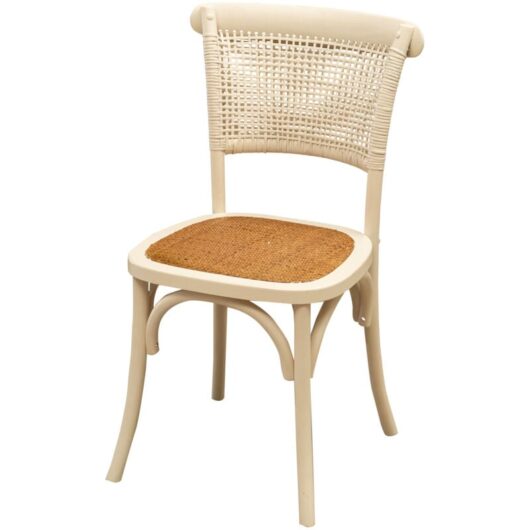Modern wooden chair 88x50x45 cm Ash wood kitchen chairs Dining room chairs antique white wood Thonet chair