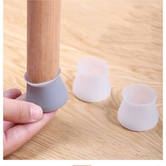 20pcs Silicone Chair Leg Caps, Chair Leg Covers, Silicone Chair Leg Protectors, Table Chair Leg Caps