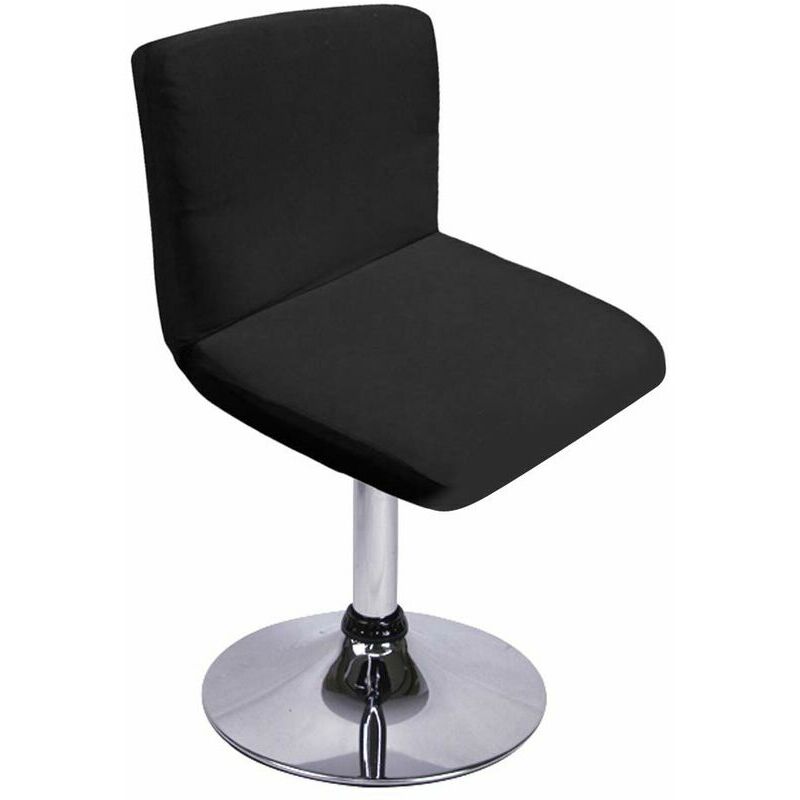 Barstool Cover with Extendable Backrest for Swivel Dining Chair