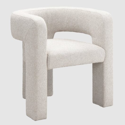 Cresco Fabric Occasional Chair In Mink