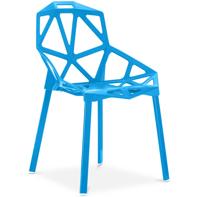 Designer Dining Chair - Hit Blue