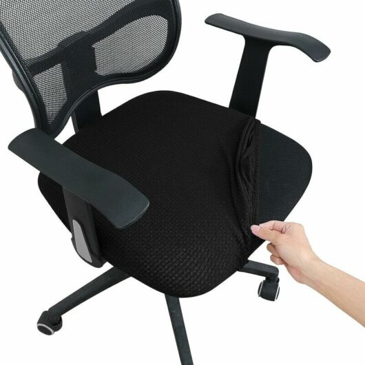 Eting - Office Chair Cover Removable Chair Covers Universal Modern Simplism Style Rotating Chair Covers for Office Chair Rotating Swivel Chair