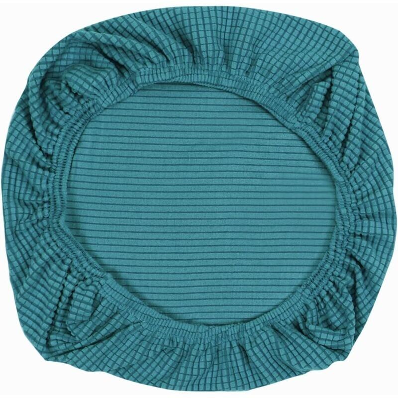 Stretch Chair Cover for Office Chairs, Swivel Chairs, Chair Slipcover (Jewel Blue, 50-65 cm × 50-63 cm) YMYNY