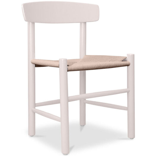 Wooden Dining Chair - Scandinavian Style - Batsheva Ivory
