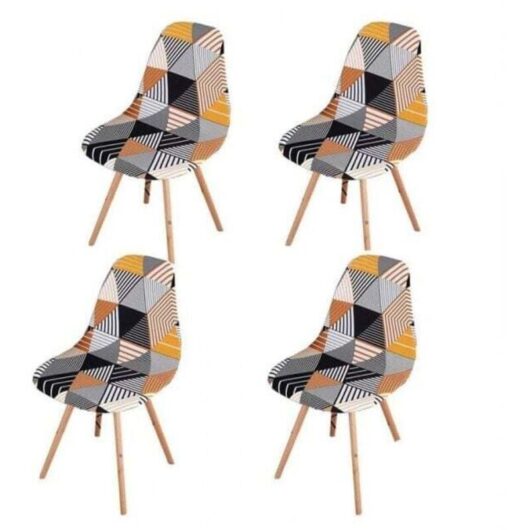 Ymyny - Pack Stretch Dining Chair Covers Universal Armless Chair Covers for Living Room Kitchen Home Decor mumu