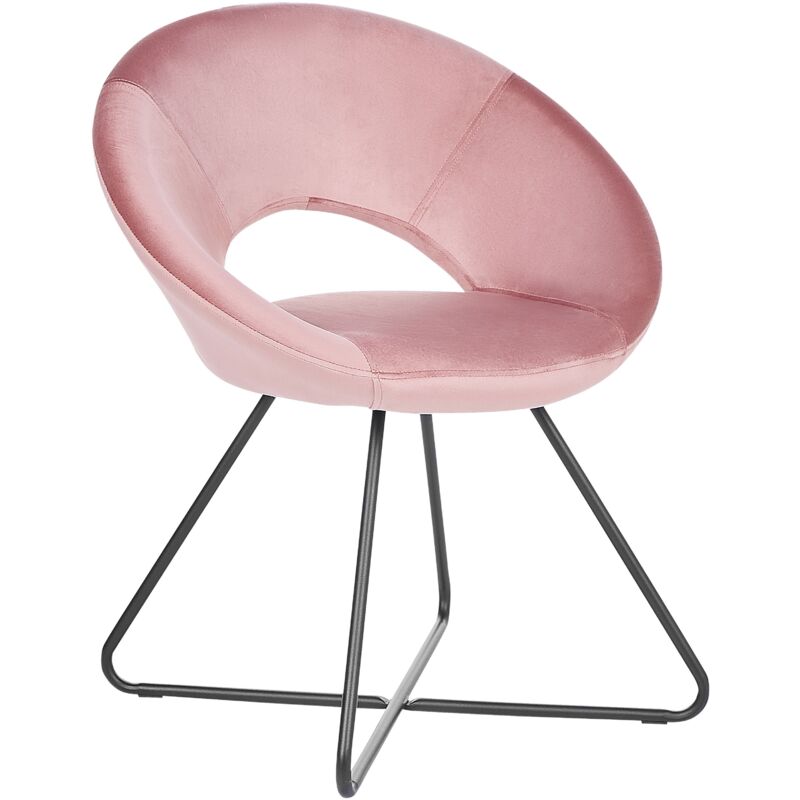 Dining Chair RACHEL Velvet Pink