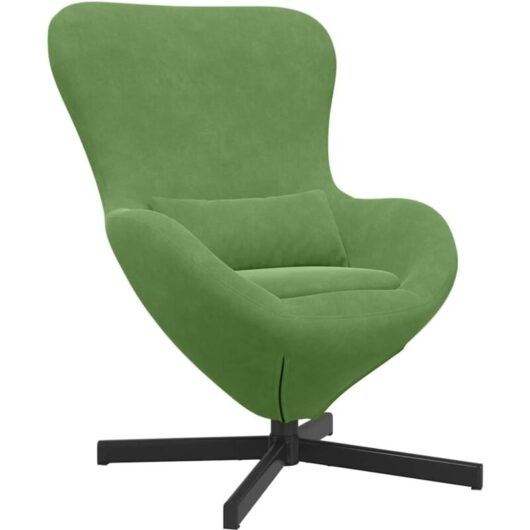 Egg Chair Light Green Velvet Vidaxl
