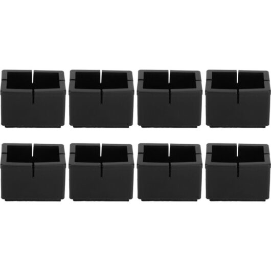 Groofoo - 8PCS Silicone Chair Leg Caps Non Slip Table Foot Cover Floor Protector Furniture Leg Pads