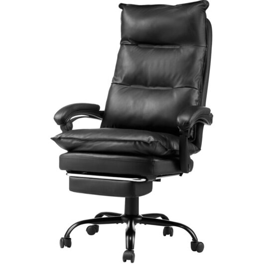 Mophorn Executive Office Chair - High Back with Advanced Features, Black, for Ultimate Comfort and Productivity