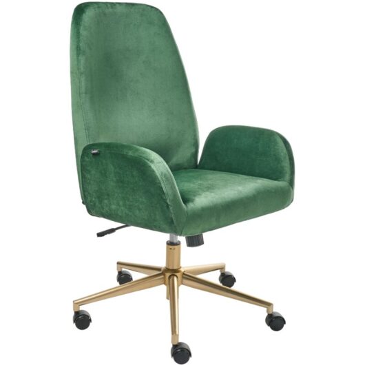 Office Chair CLARE Velvet Green