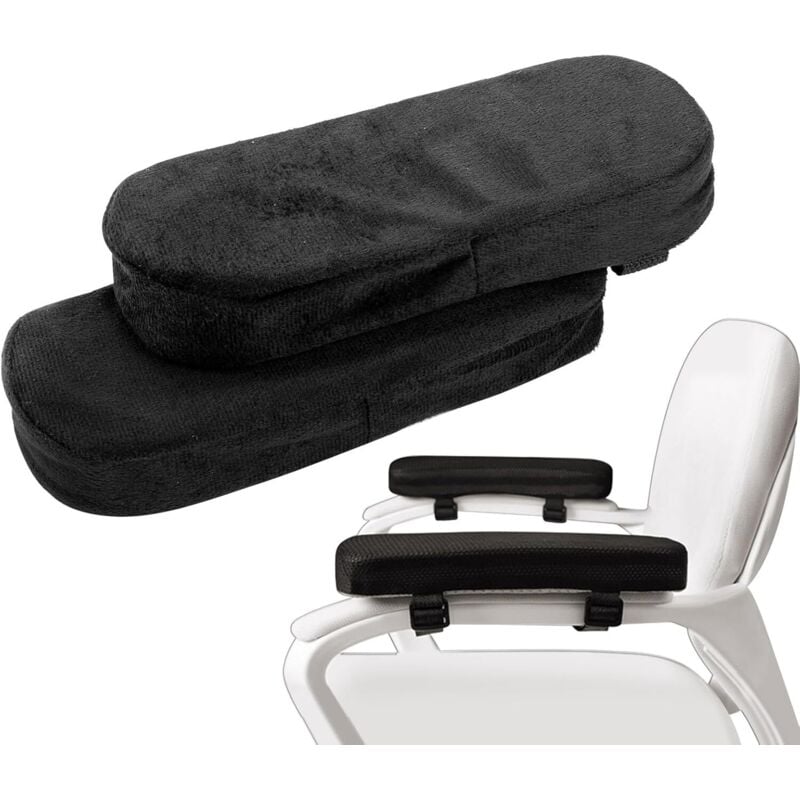 CCYKXA 1 Pair Chair Cover, Armrest Cover, Office Chair Protector, Elastic, Washable
