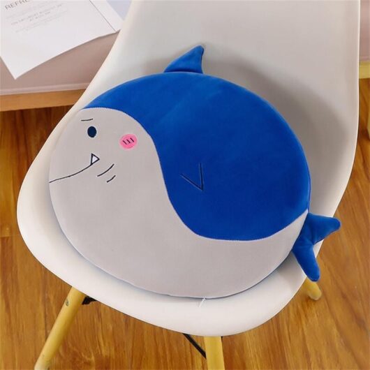 CCYKXA Round memory foam chair cushion for children - Round floor cushion - For children's room, school (D)