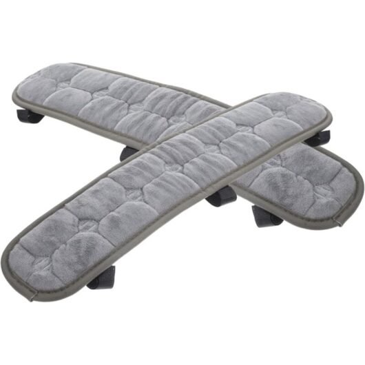 CCYKXA pair of chair armrests - For chair armrests - For office chair - With armrests - For office chair - Hand rest - Gaming table - Wheelchair strap