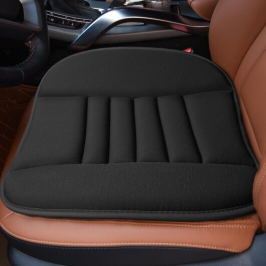 Driver Seat Cushion with 3cm Comfortable Memory Foam for Car, Office Chair and Home Chair