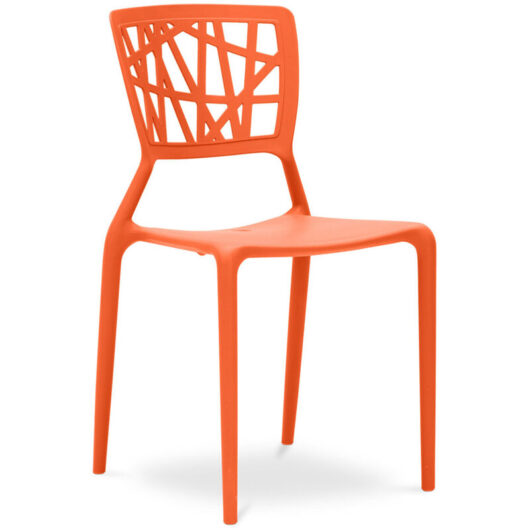 Outdoor Chair - Design Garden Chair - Viena Light orange
