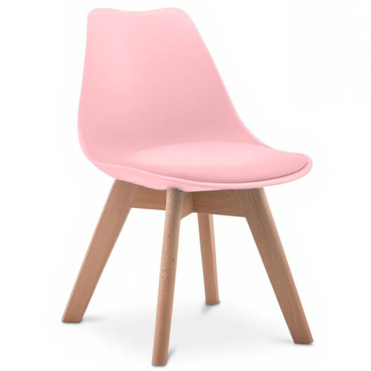 Privatefloor - Children's Chair - Children's Chair Scandinavian Design - Alvin Pink