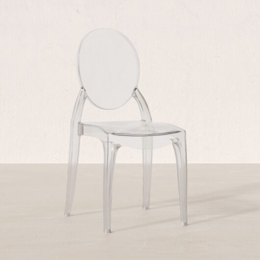 Privatefloor - Dining Chair Transparent - Victoria Style Transparent