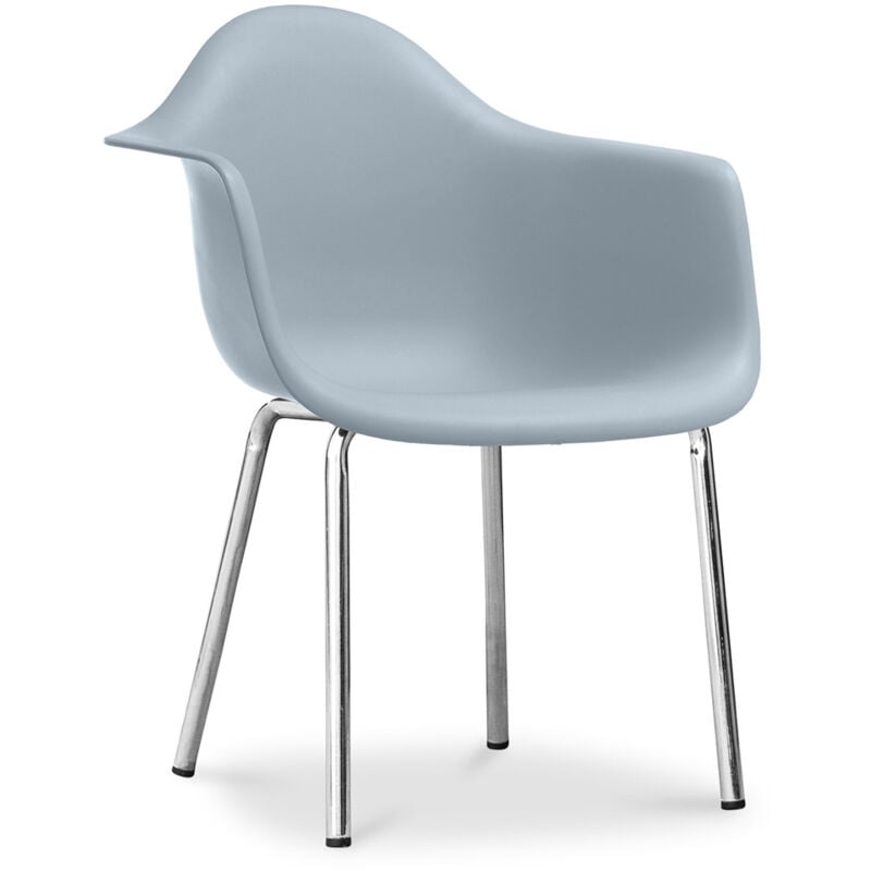 Privatefloor - Dining chair Daxi Scandi Style Premium Design Light grey