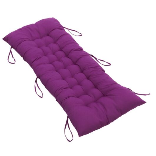 Purple Soft and Comfortable Office Sofa Chair Cushion Recliner Cushion 110cm(W) x 40cm(D)
